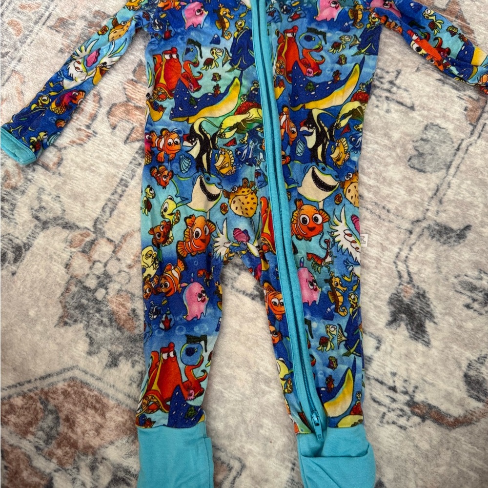 Ocean Adventure  Footie Pajama bamboo